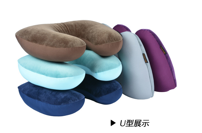 二合一两用变形粒子枕头 既是方形抱枕，又是U型枕，一枕多用